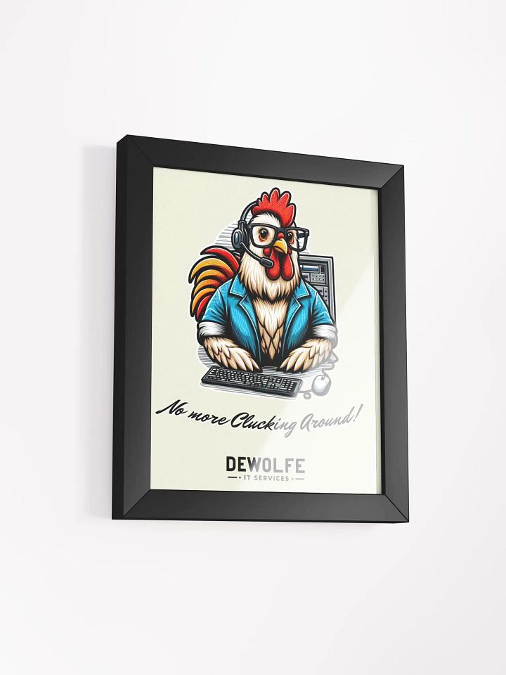 No More Clucking Around! - Poster product image (2)