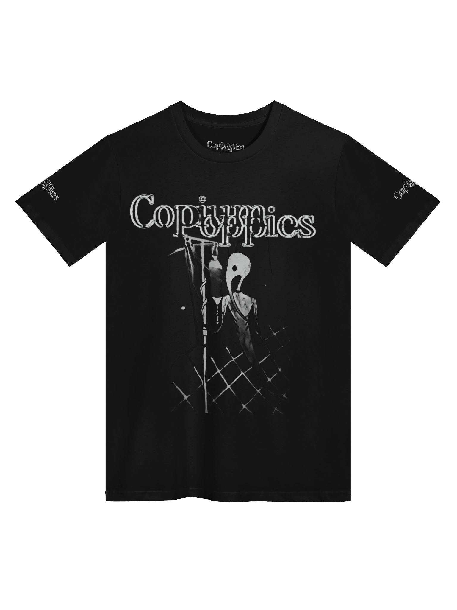 Copium Poppies - Dmitry's Curse - T-Shirt (B&W Variant) product image (5)