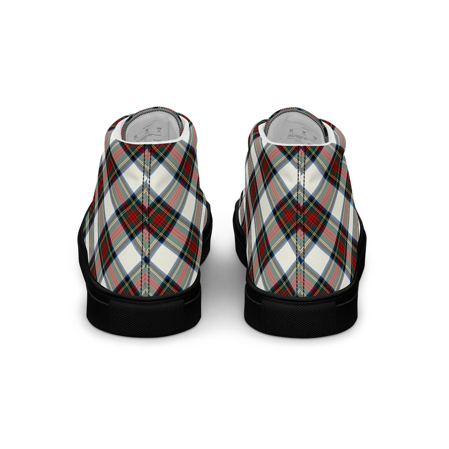 Stewart Dress Tartan Men's High Top Shoes product image (6)