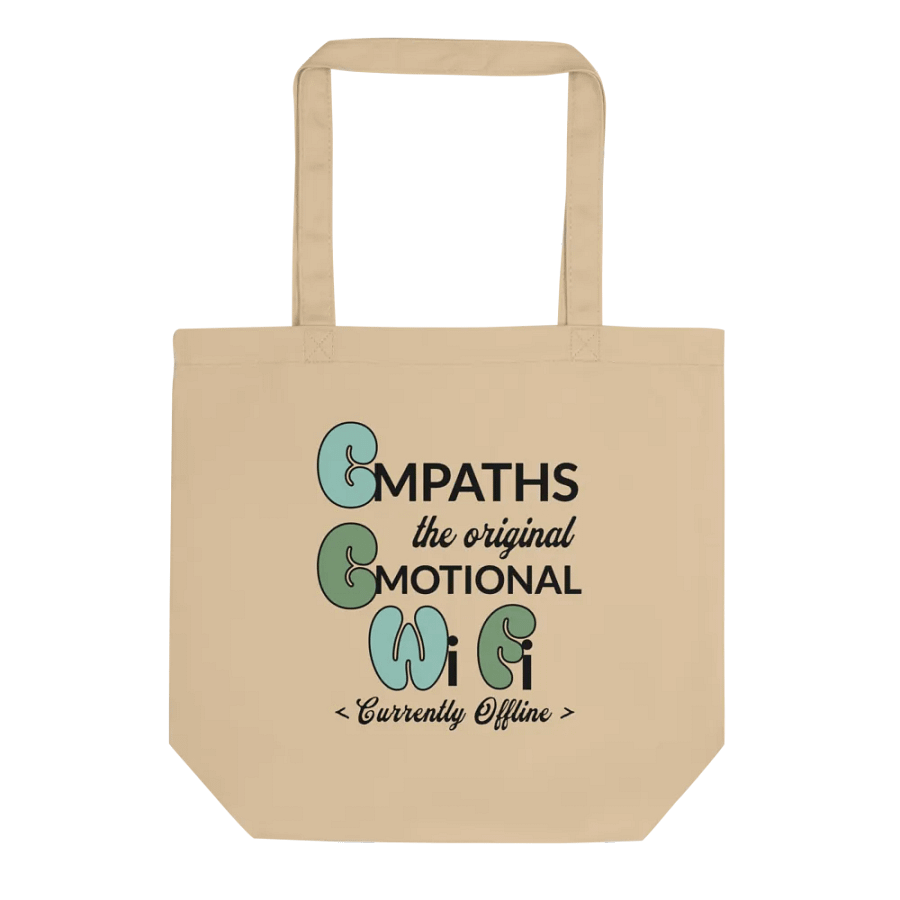 Eco-Chic Empath Tote Bag product image (2)