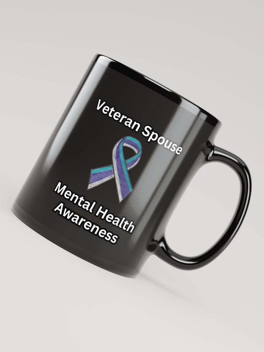 Veteran Spouse Mental Health Awareness Elegance Mug product image (7)