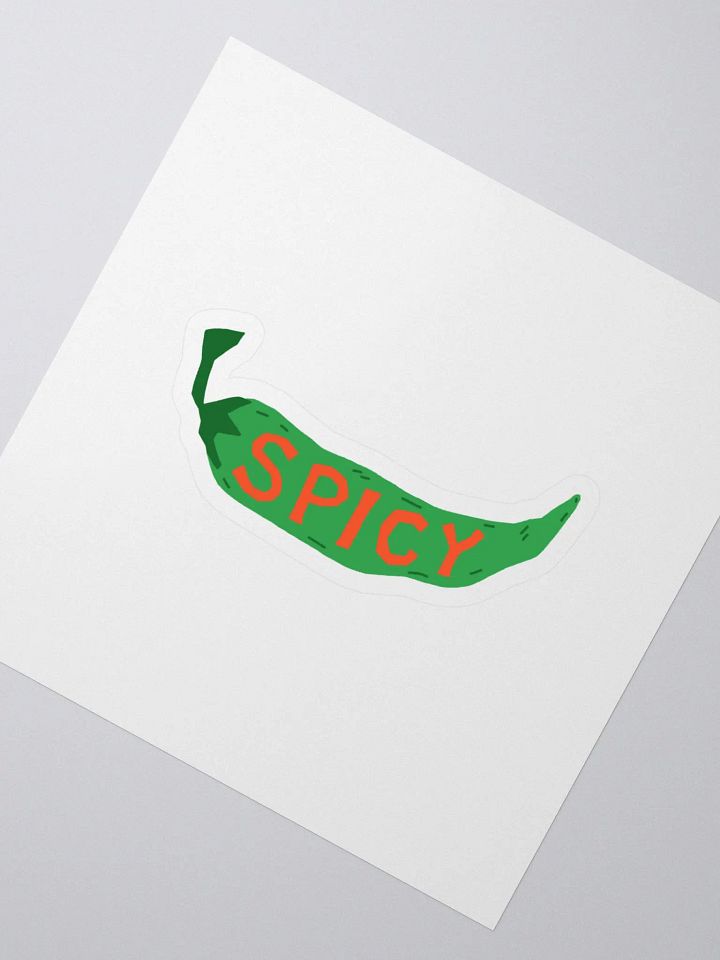 Spicy Chili Pepper Kiss Cut Stickers product image (2)