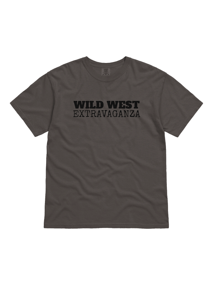Wild West Blackout Comfort: Cotton T-Shirt product image (3)