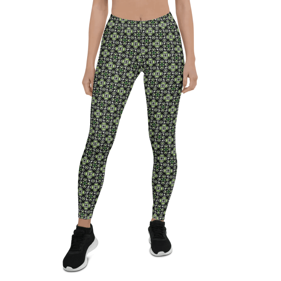 Aromantic Abstract (1) - Leggings product image (2)
