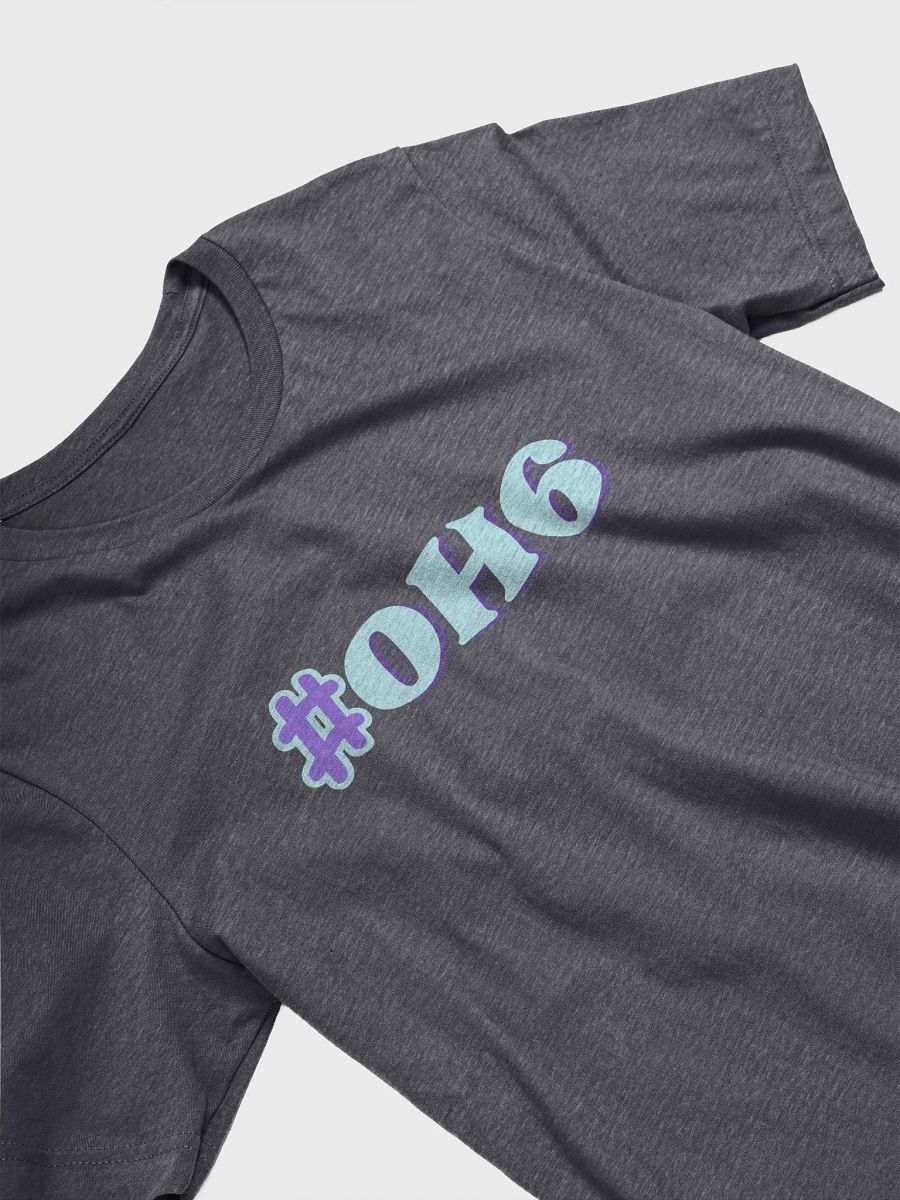 #OH6 - Blue Text (unisex t-shirt) product image (3)