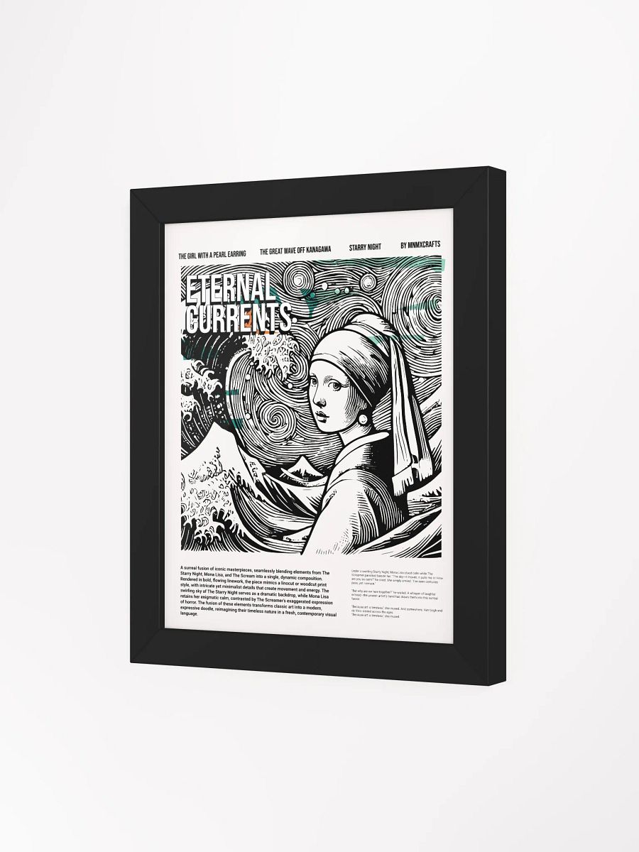 Ethereal Currents Matte Poster product image (3)