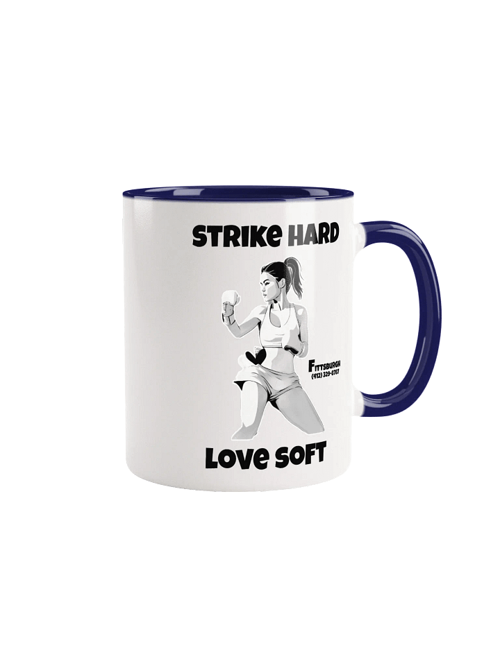 Warrior Women Ceramic Mug Navy product image (1)