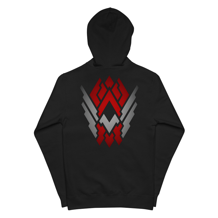 Embroidered And Print Fleece Zip Up ALLEGIANT Hoodie product image (2)