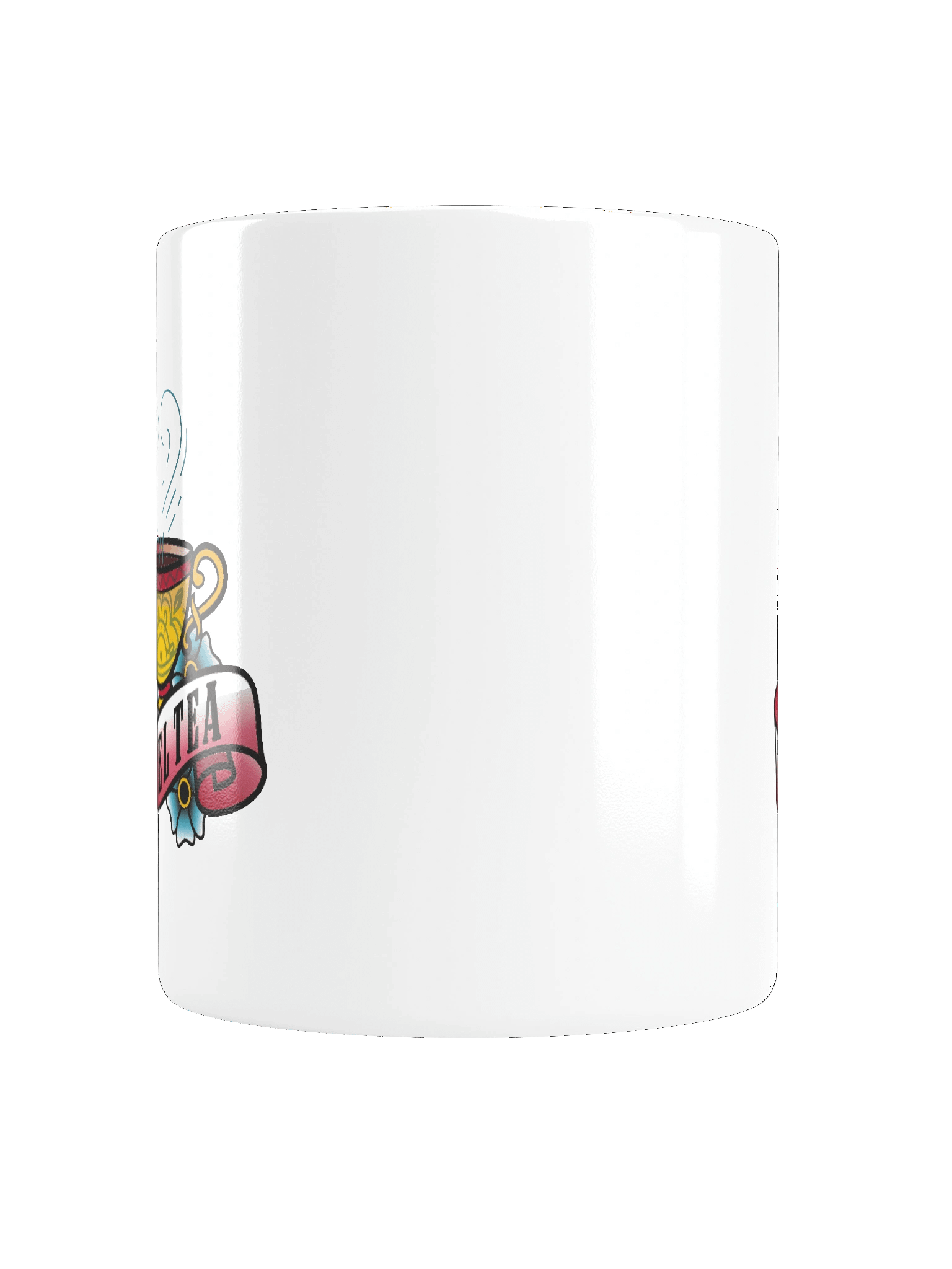 Novel Tea White Glossy Mug product image (6)