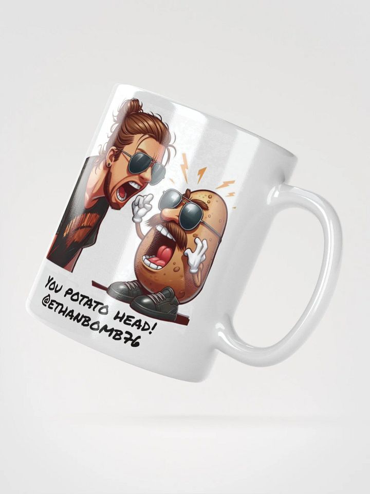 ETHANBOMB - POTATO MUG (white) product image (4)