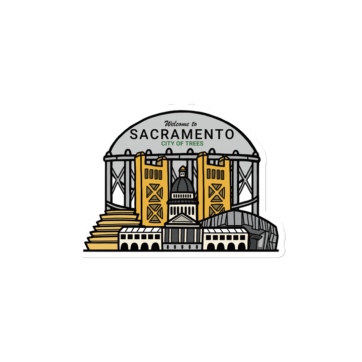 Sacramento Landmark Magnet product image (2)