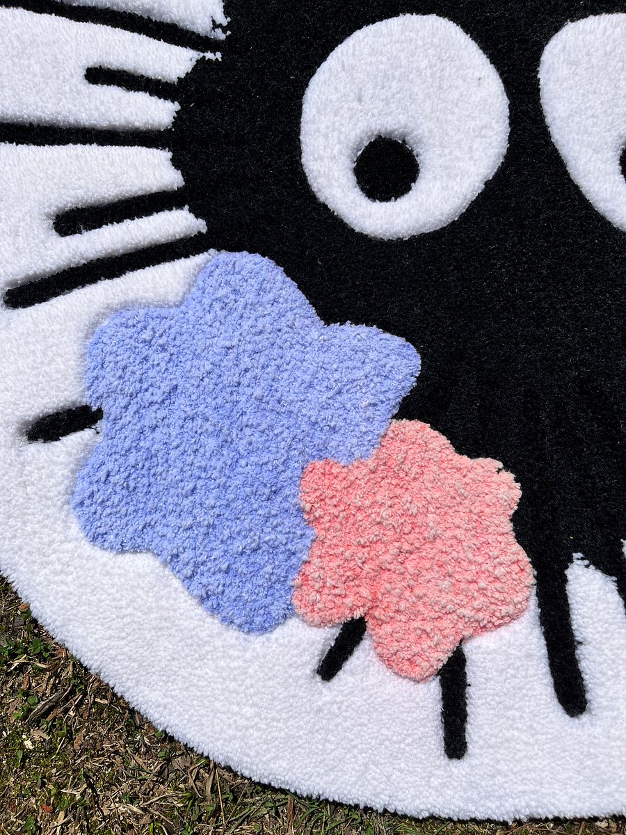Color Changing Soot Sprite Inspired Rug product image (4)