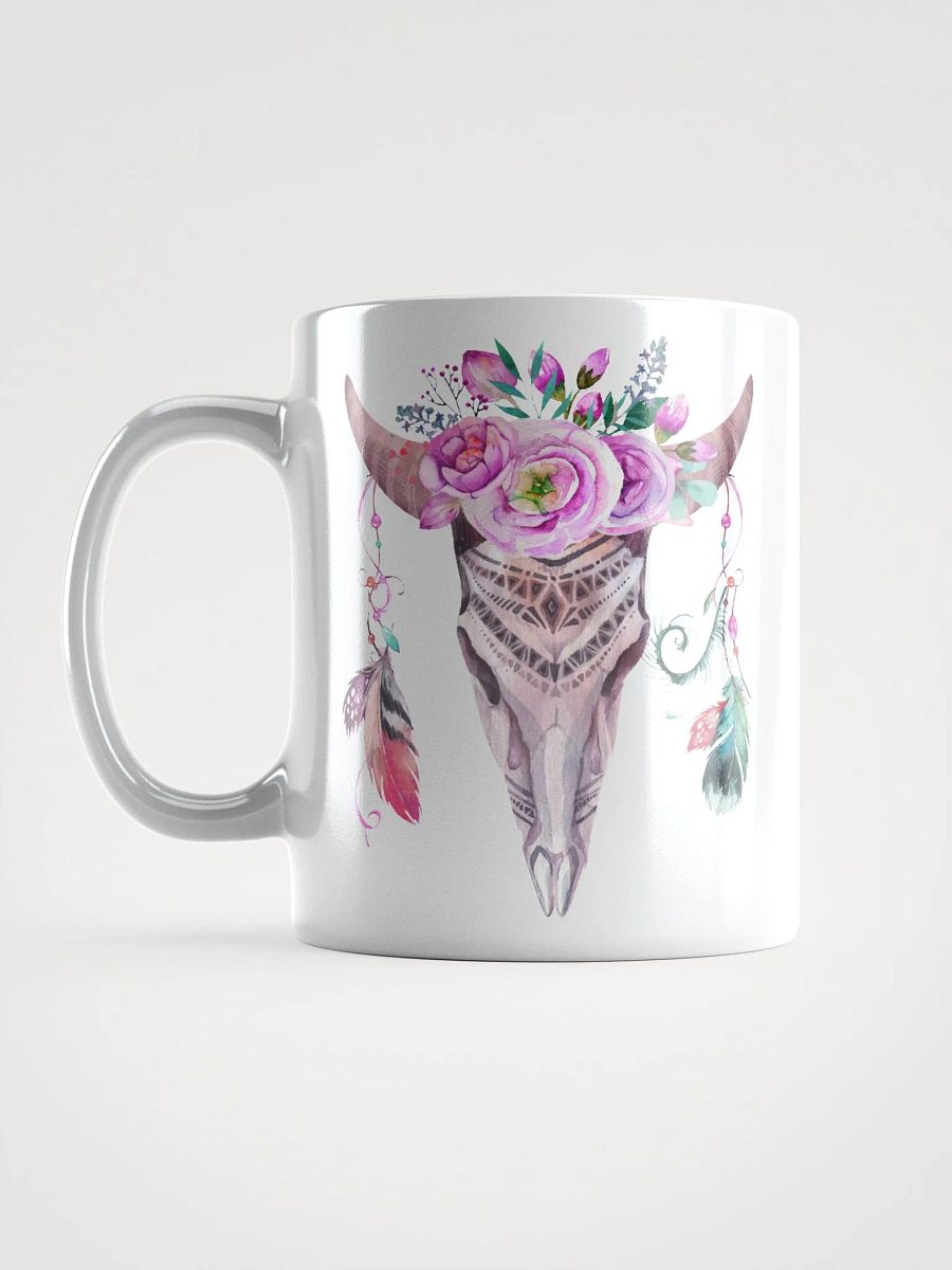 Whimsical Skulls and Florals Mug product image (6)