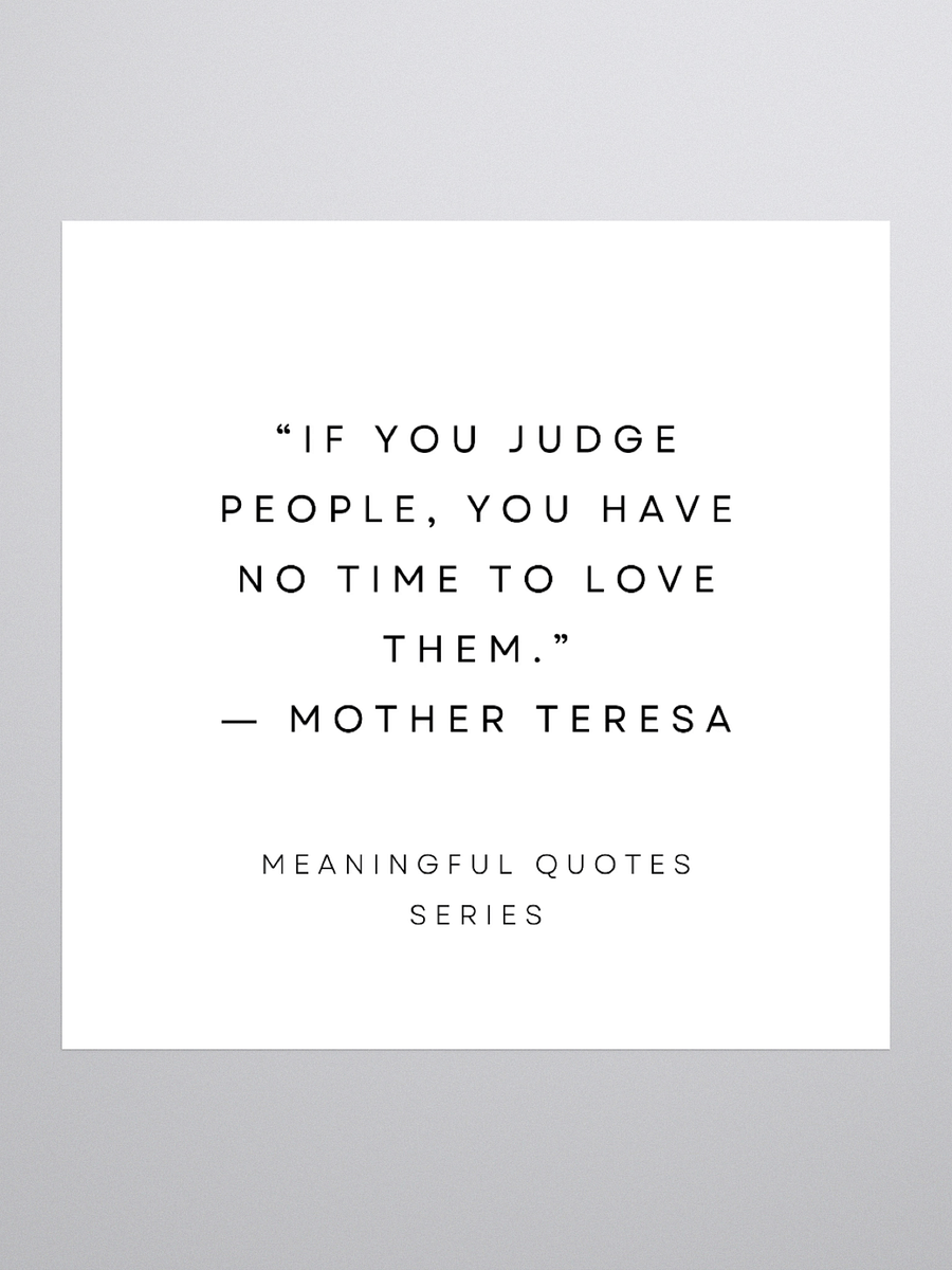 Love Without Judgment Stickers product image (1)