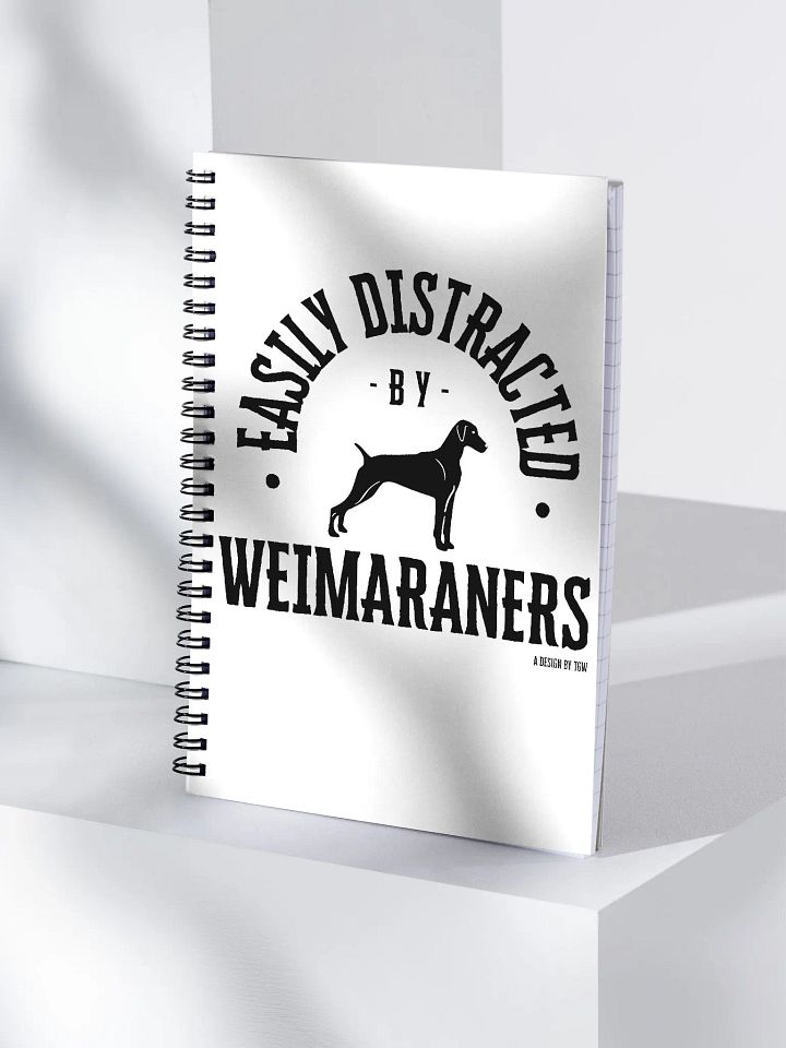 Easily Distracted - Spiral Notebook product image (1)