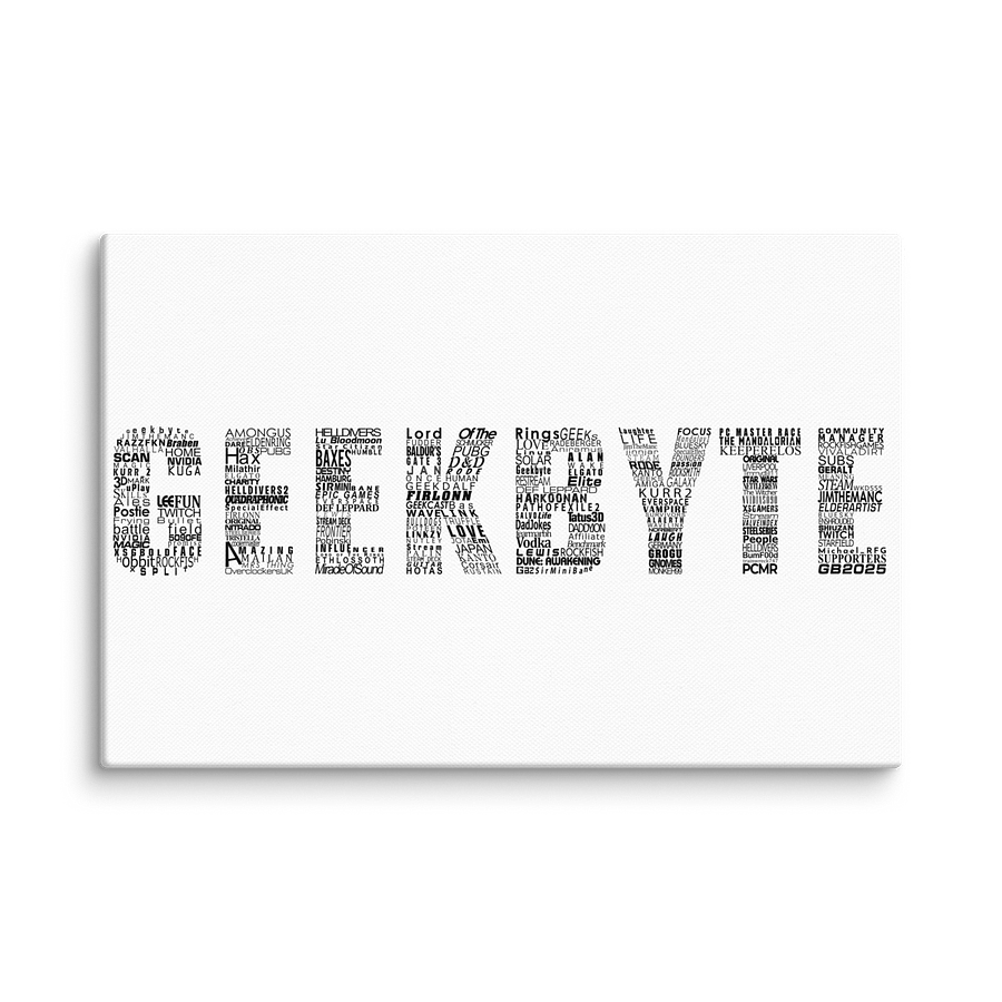 Geekbyte Word Logo Canvas product image (18)