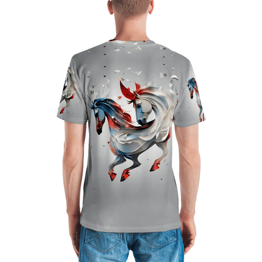 Running Horses T shirt product image (2)