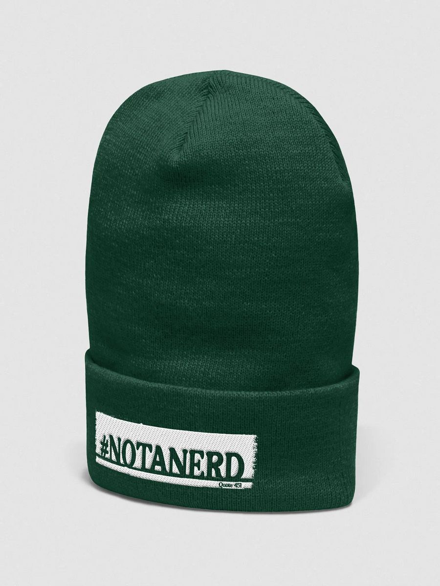 #NotaNerd Beanie product image (5)