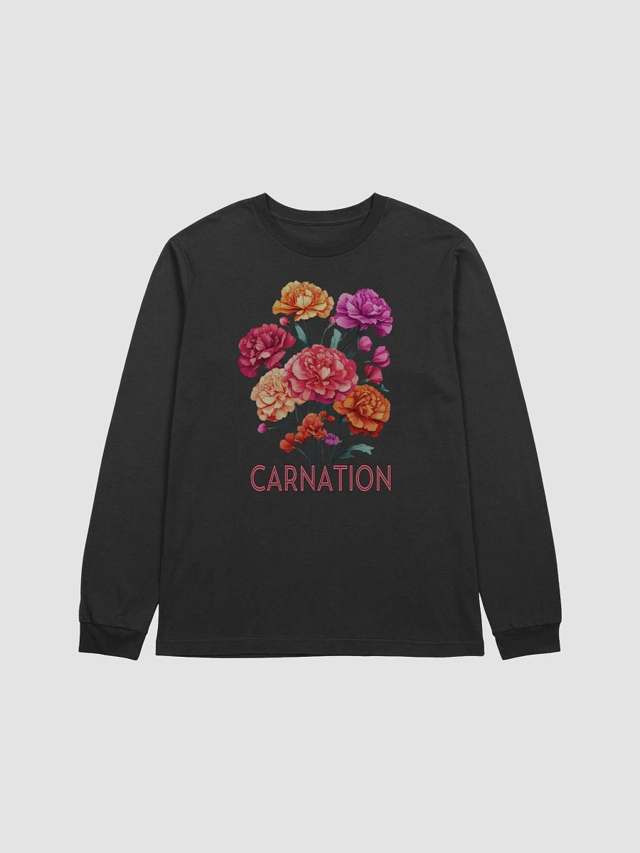 Floral Graphic | Long Sleeve T Shirt | Carnation product image (1)