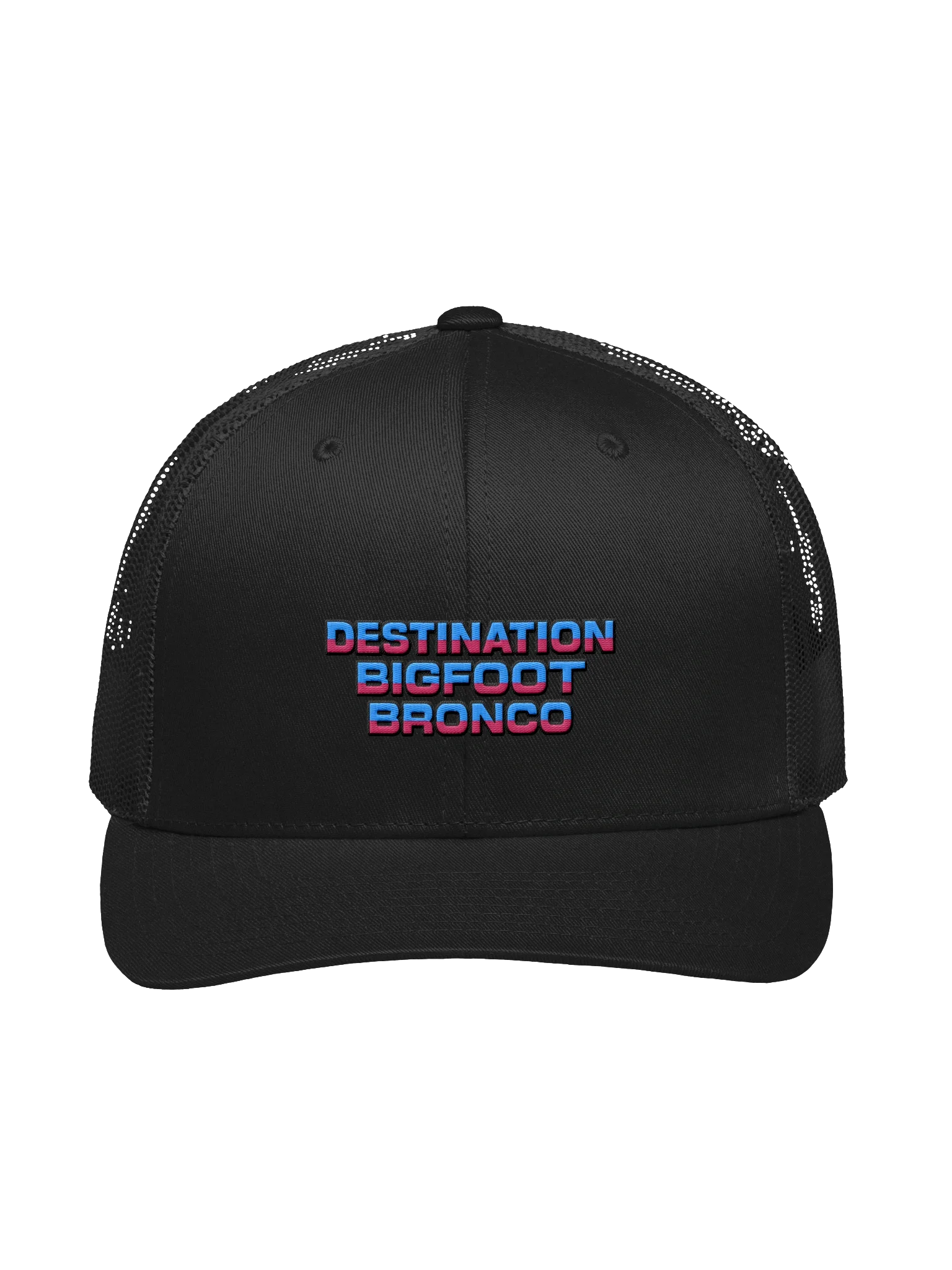 2025 Bronco Beach Bash Ocean City / Destination Bigfoot Bronco Collab Full Send Retro Trucker Hat (Multiple Colors Available) product image (1)