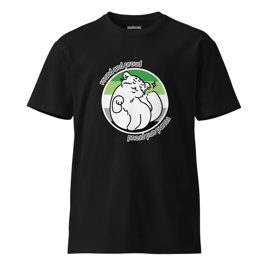 Round and Proud Manul Aromantic Version - AS Colour Unisex T-Shirt product image (21)