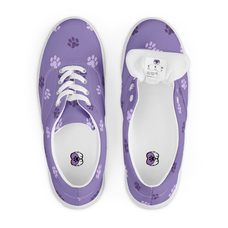 Men's Paw Print Canvas Shoes product image (7)