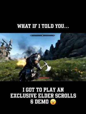 Elder Scrolls 6 demo is crazy! -- Made with veo 3 #elderscrolls #eso #bethesda #ai #veo3