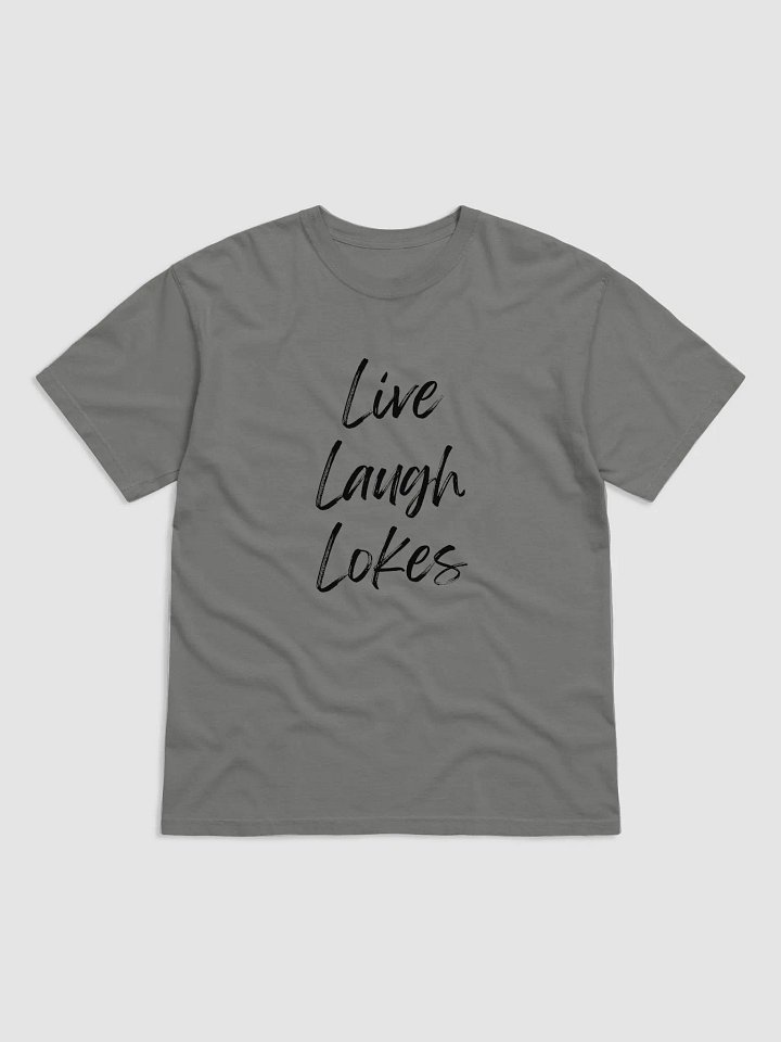 Live Laugh Lokes T-Shirt - Black Lettering product image (1)