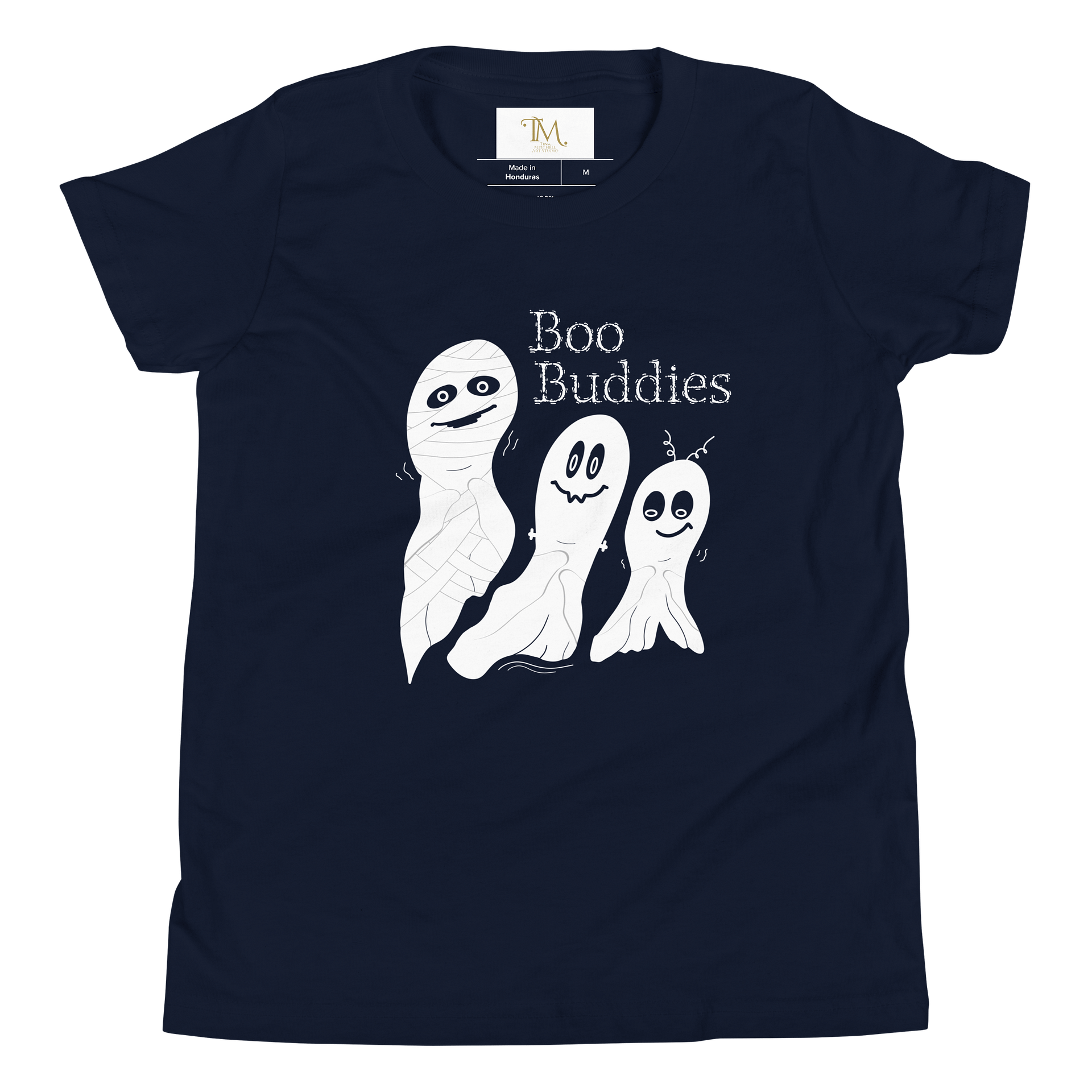 Boo Buddies - Halloween Youth T-Shirt product image (44)