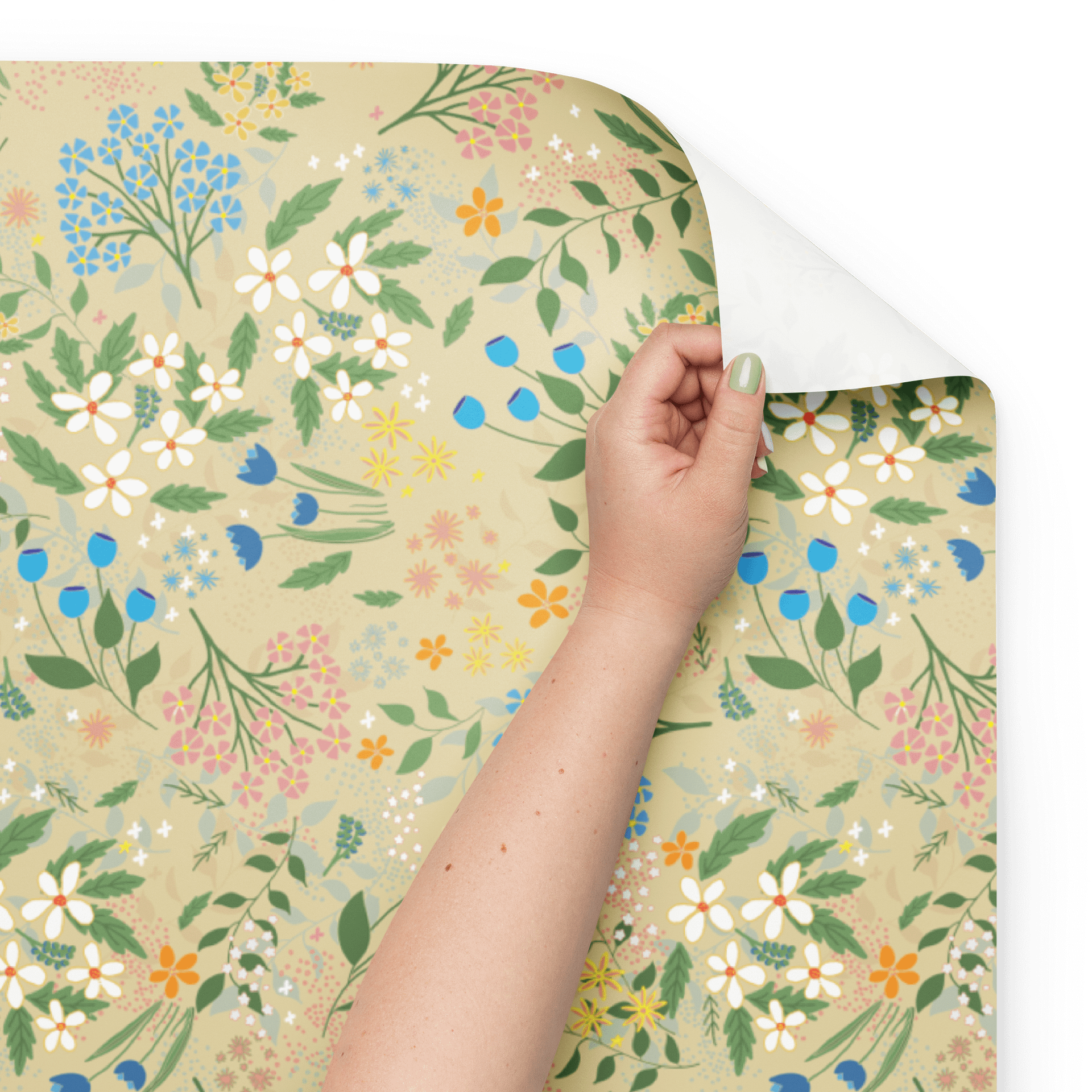 Bluebird Wrapping Paper Set 1 in Tan product image (6)