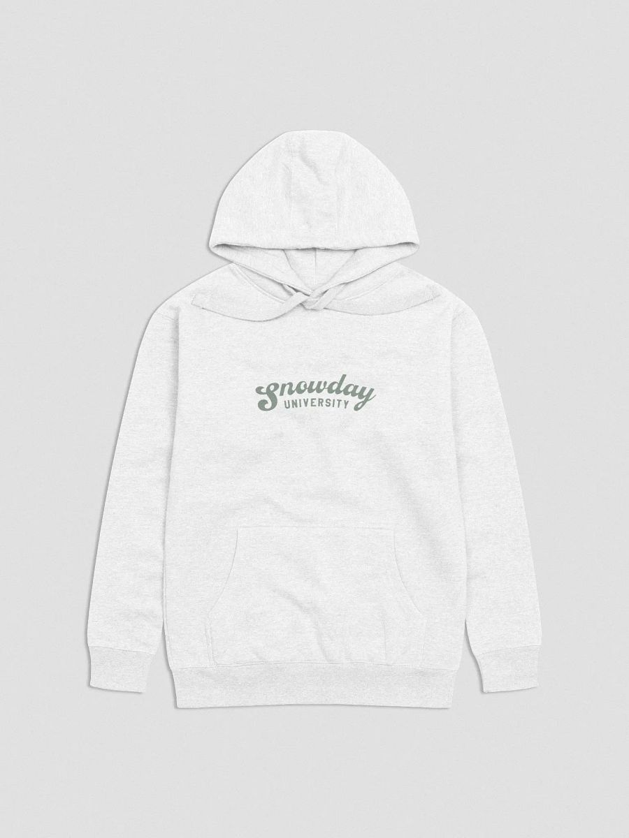 Snowday University hoodie - white product image (1)