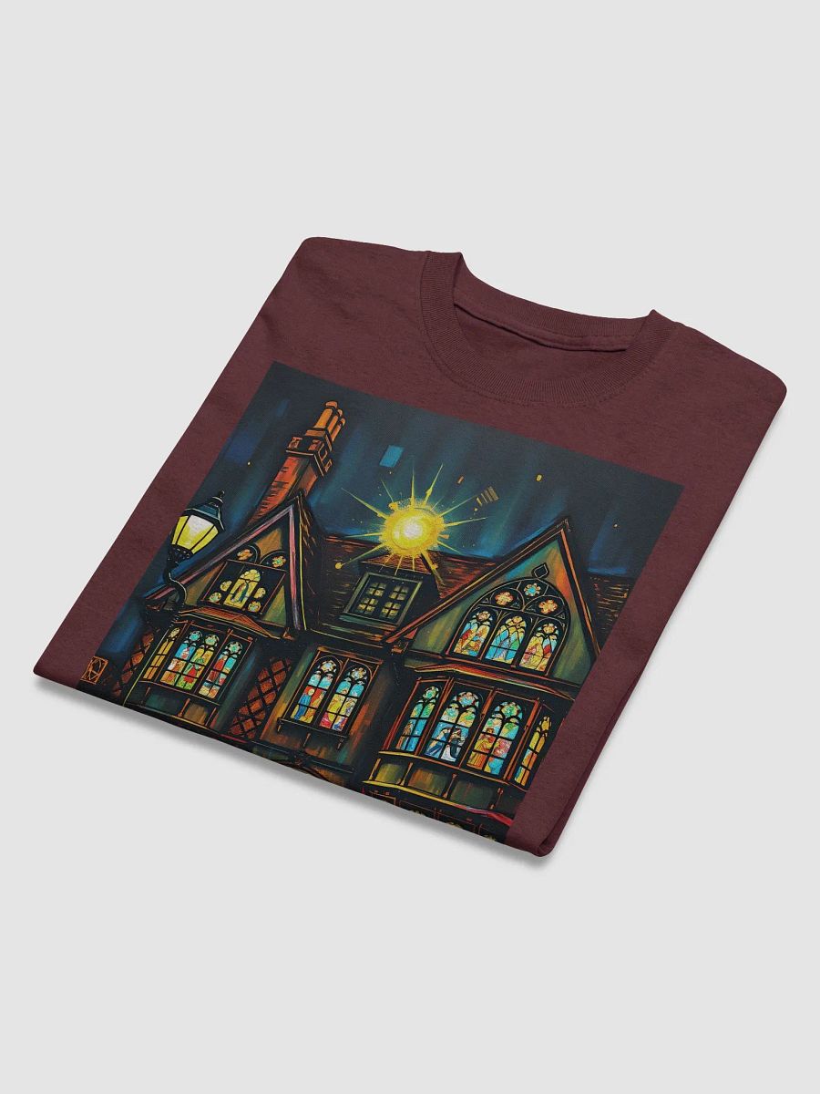 Beautiful Old Home with Stained Glass, 100% Cotton Tee product image (4)