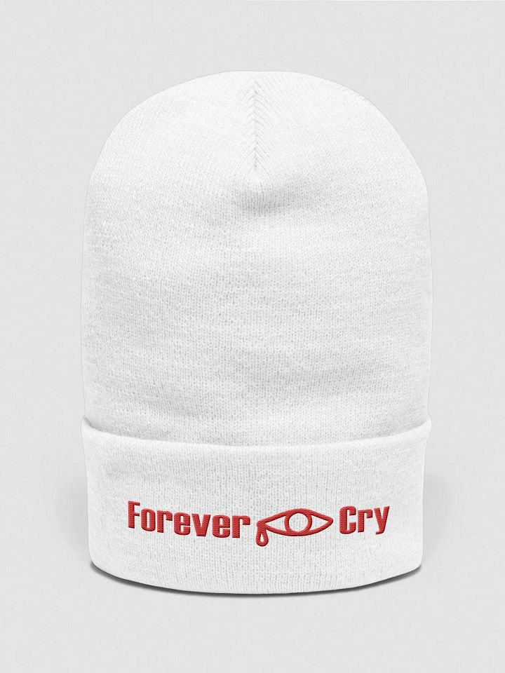 Forever Cry - Red #2 - Yupoong Cuffed Beanie product image (1)