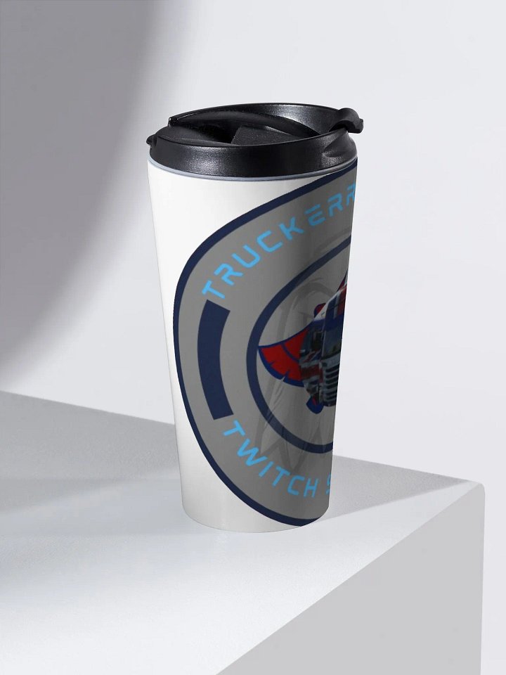 Optimus Prime Inspired Truck Logo Stainless Steel Travel Mug product image (2)