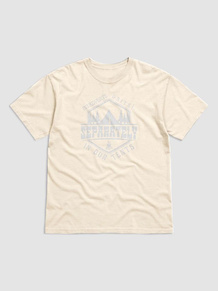 Funny sarcastic camping introvert light T-shirt product image (15)