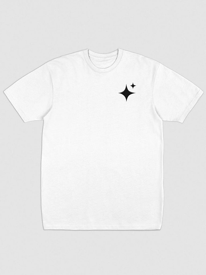 Double Shiny Star - White T-Shirt ✨✨ product image (2)