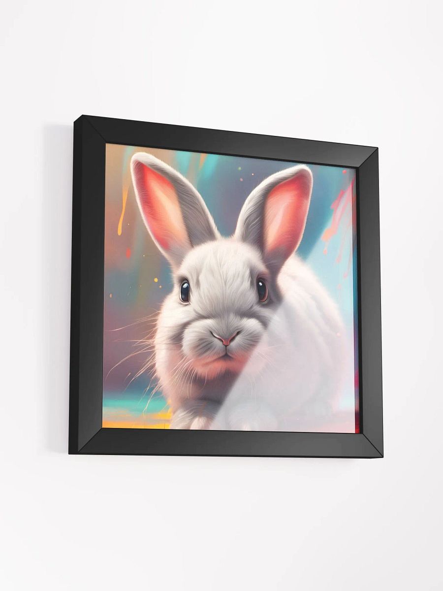 Framed Cute Bunny Poster product image (3)