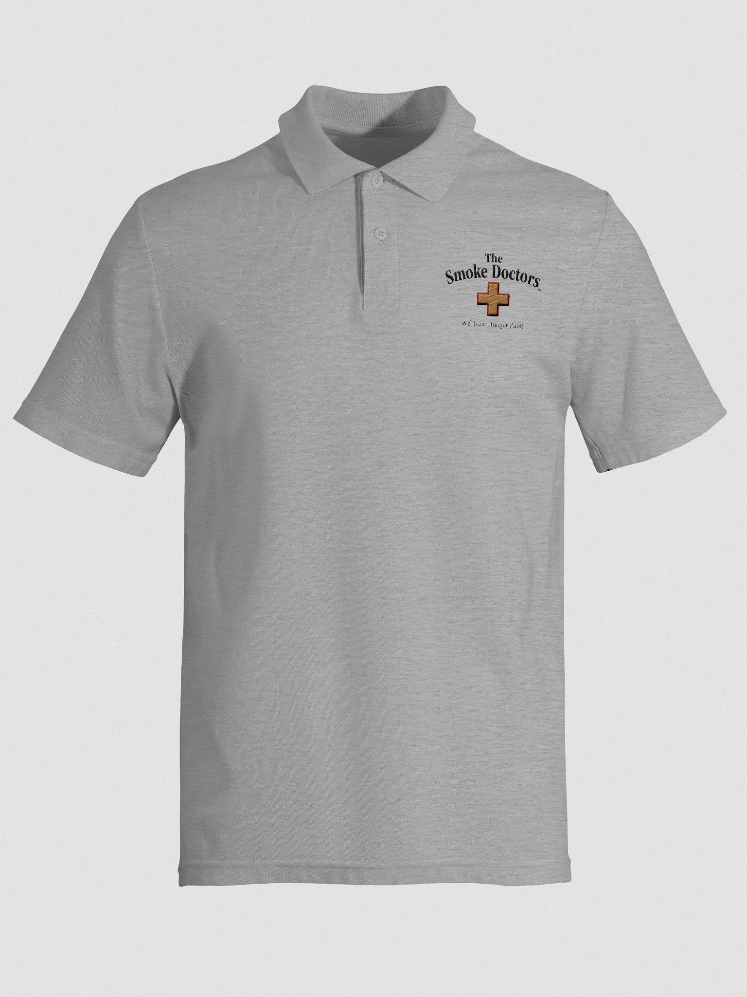 The Smoke Doctors Gray Unisex Polo Shirt product image (5)
