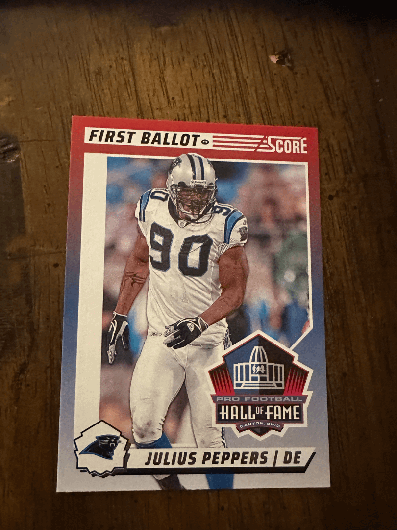 First Ballot HOF Julius Peppers Card product image (1)