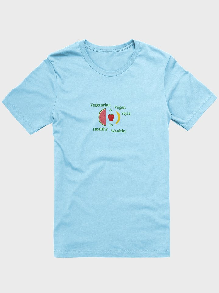 Vegetarian & Vegan Style Is Wealthy T-Shirt product image (1)