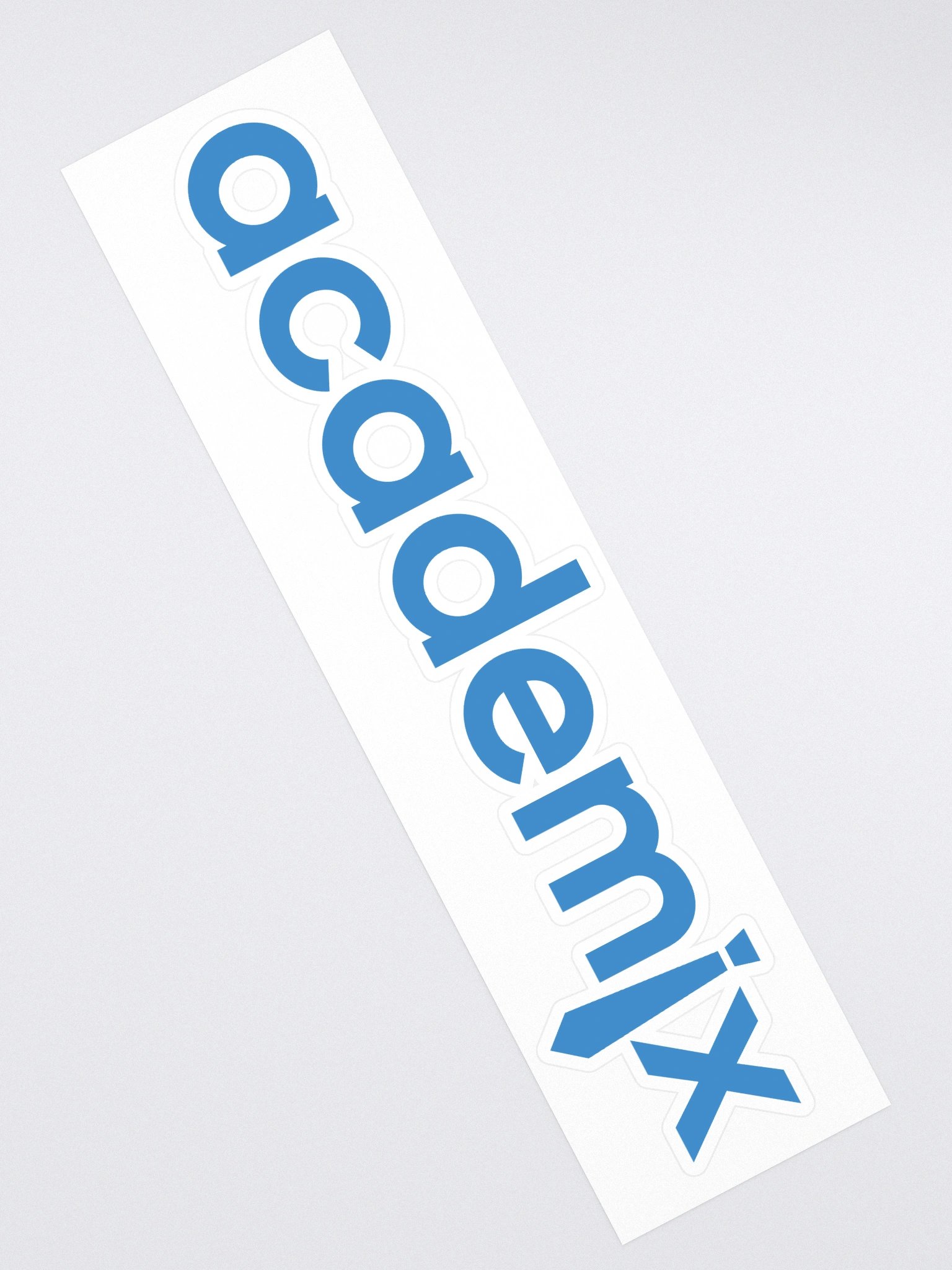 Très grand sticker academix bleu product image (2)