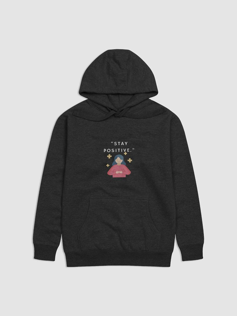 Stay Positive Blue Hair Unisex Hoodie product image (1)