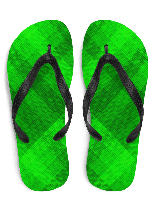 Green Envy Flip Flops product image (1)