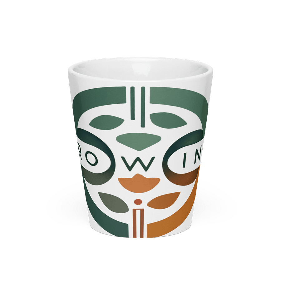 Grow with Every Sip Latte Mug product image (3)