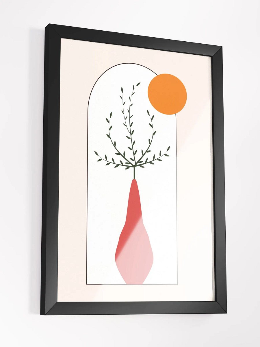 Sunset Vase Framed Matte Poster product image (15)