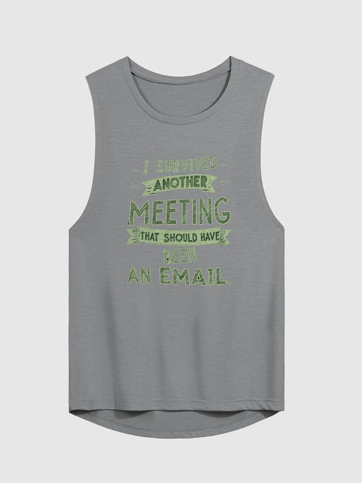 Email Meeting Survivor Bella+Canvas Women's Flowy Muscle Tank product image (2)