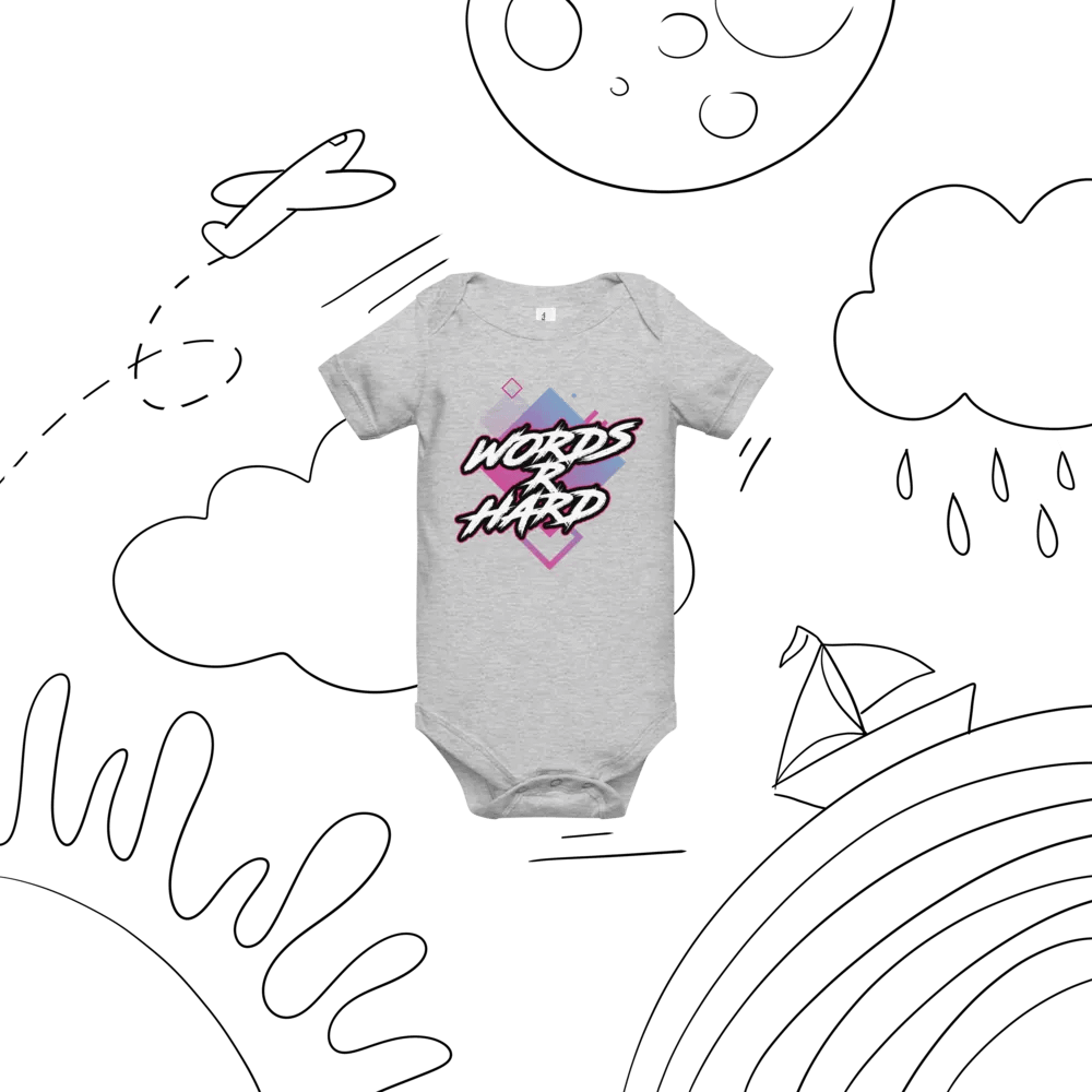 Words R Hard Onesie product image (45)