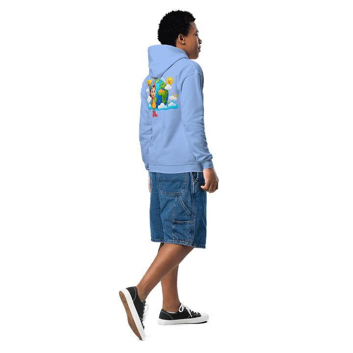 JessyJesty “Planet Earth” Youth Hoodie – Cozy Style for Eco-Loving Kids product image (2)