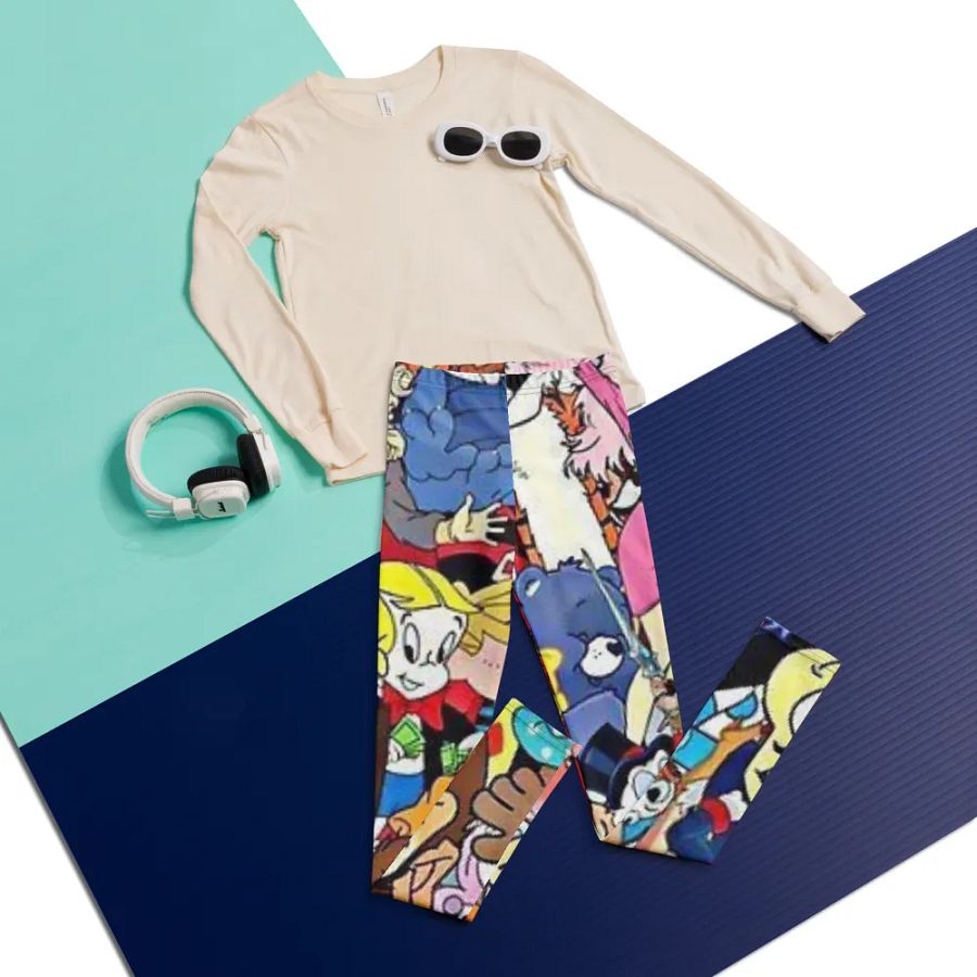 Kids Leggings – Scooby-Doo Print for Fun & Retro Style product image (5)