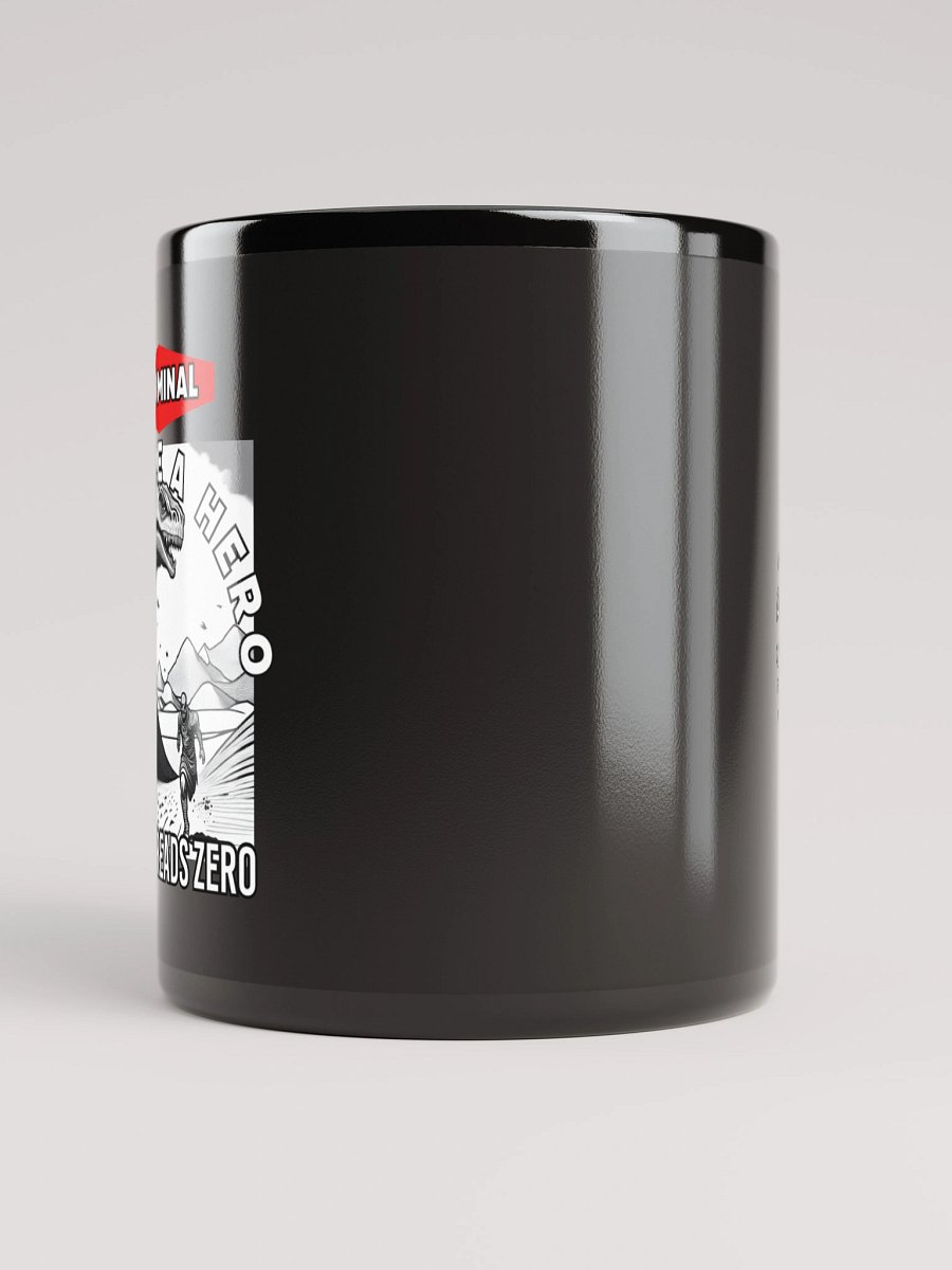 WORMINAL Black Glossy Mug product image (9)